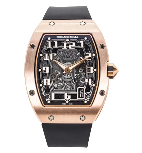 Richard Mille RM 67-01 Rose Gold Skeleton Dial Extra Flat
