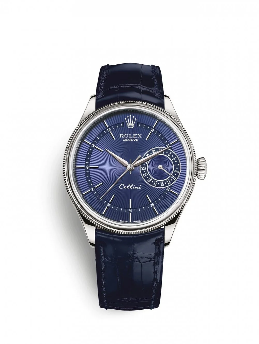 Rolex Cellini Date 50519 Blue Blue Strap - 39m