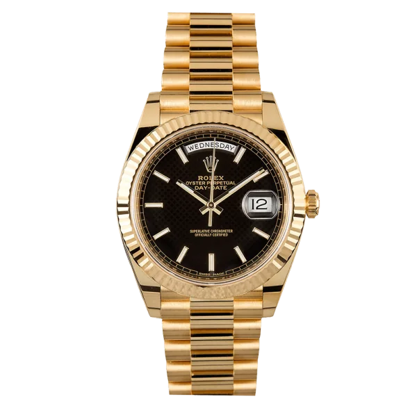 Rolex Day-Date 40mm Yellow Gold Mens Watch
