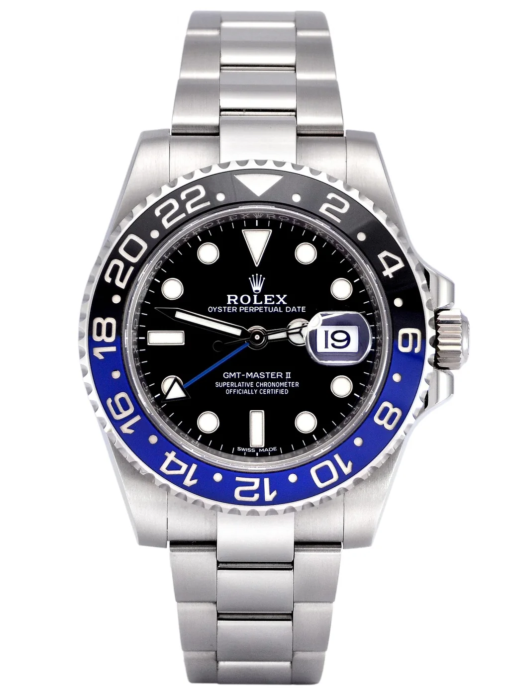 Rolex GMT MASTER II Batman Ceramic 116710BLNR - 40MM