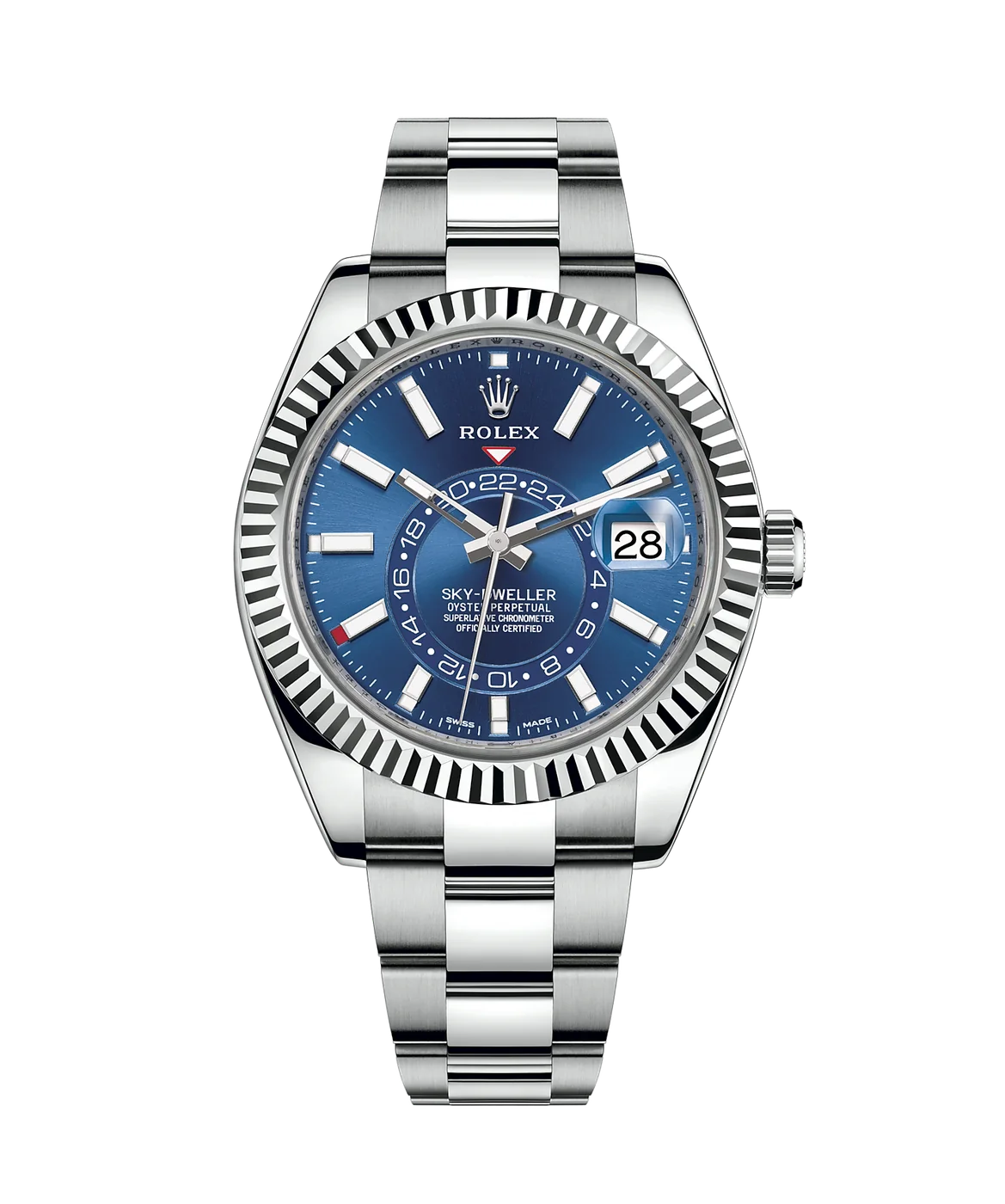 Rolex Sky-Dweller 42mm Blue Dial Stainless Steel 326934